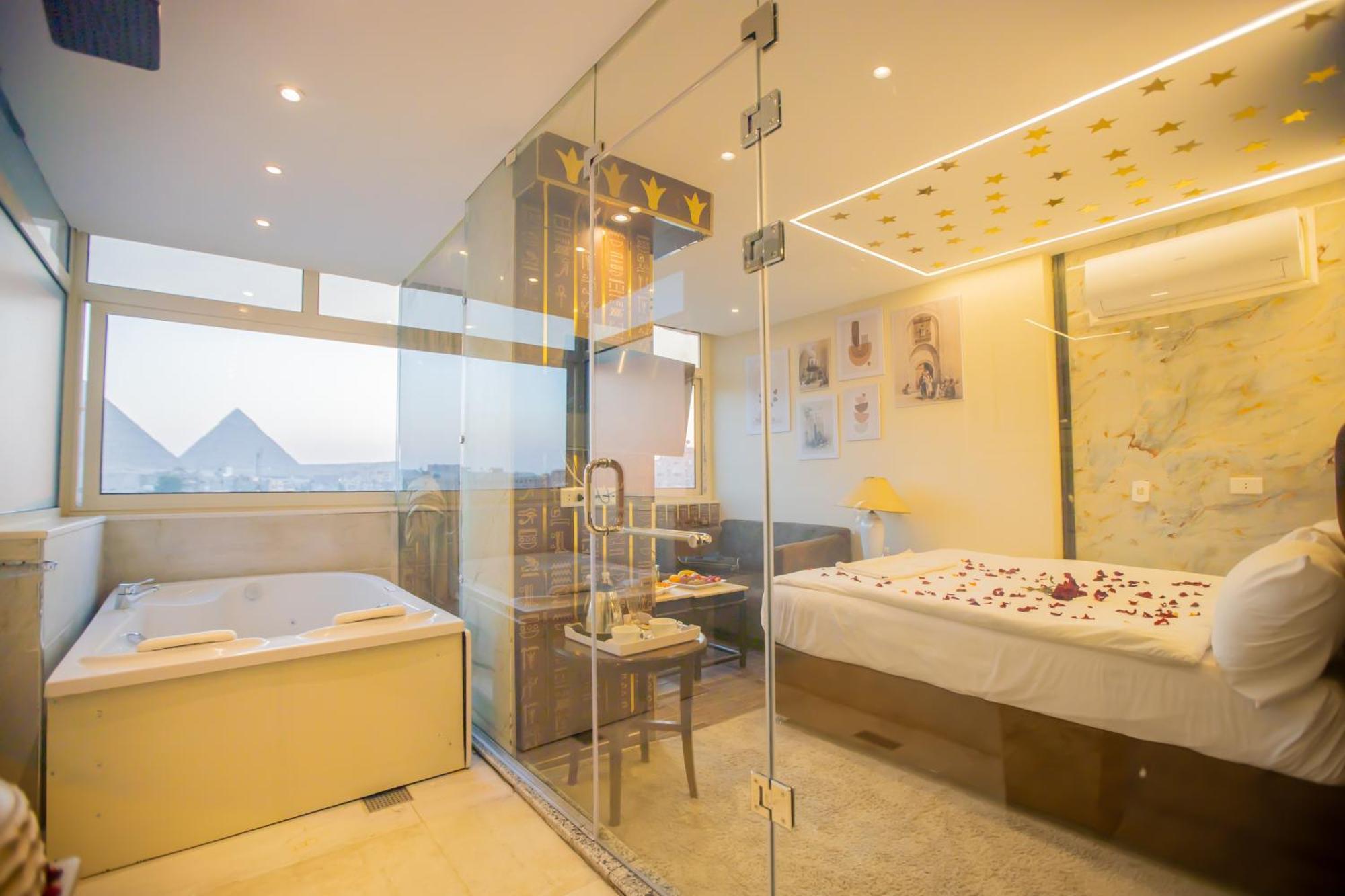 Giza Inn Nazlet el-Sisi Bagian luar foto