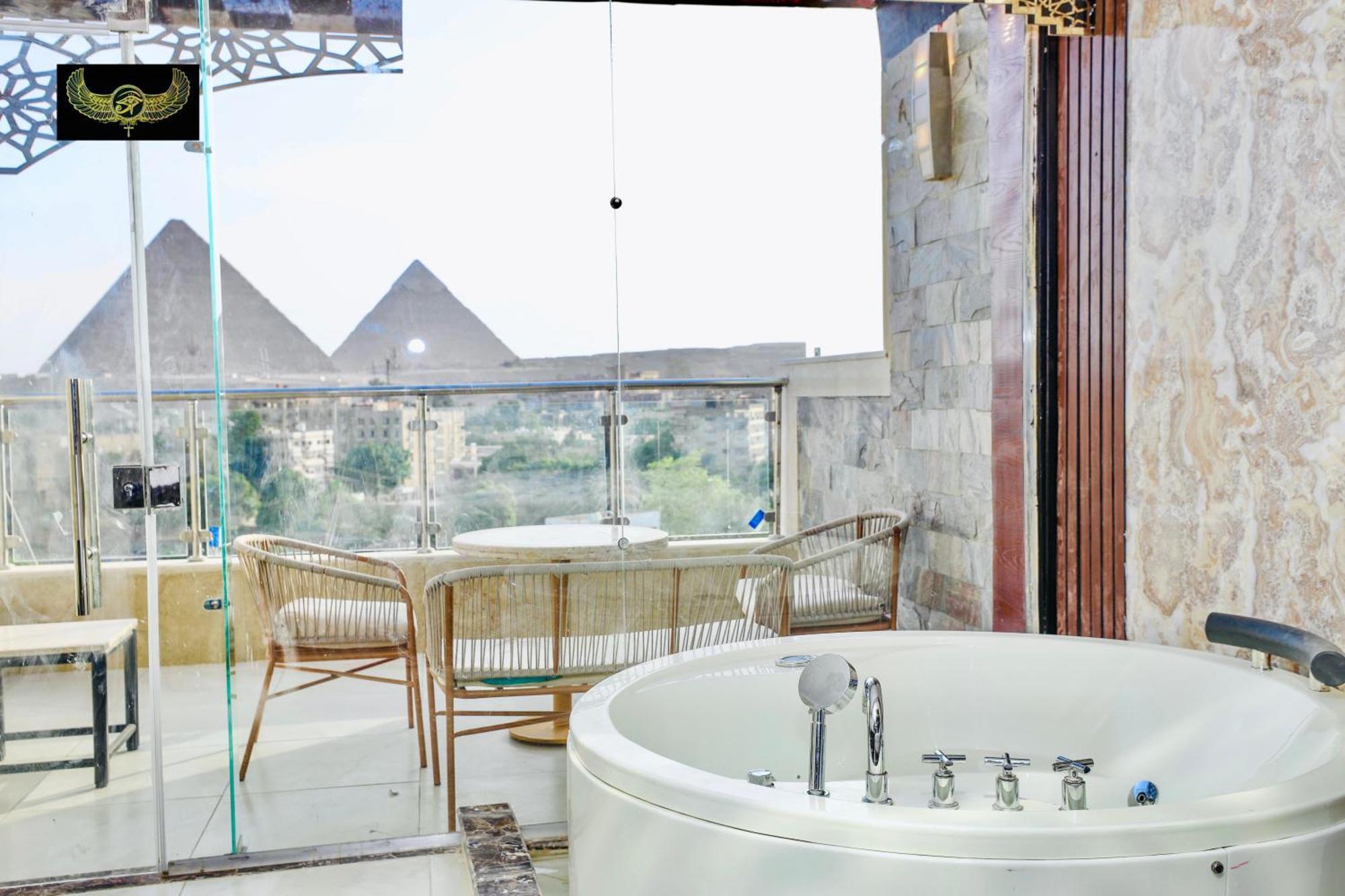 Giza Inn Nazlet el-Sisi Bagian luar foto
